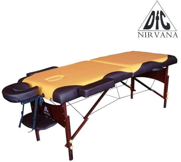 TS20112_MB Массажный стол двухсекционный NIRVANA RELAX DFC 