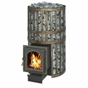 Печь для бани Везувий Русский пар (220) с закрытой каменкой