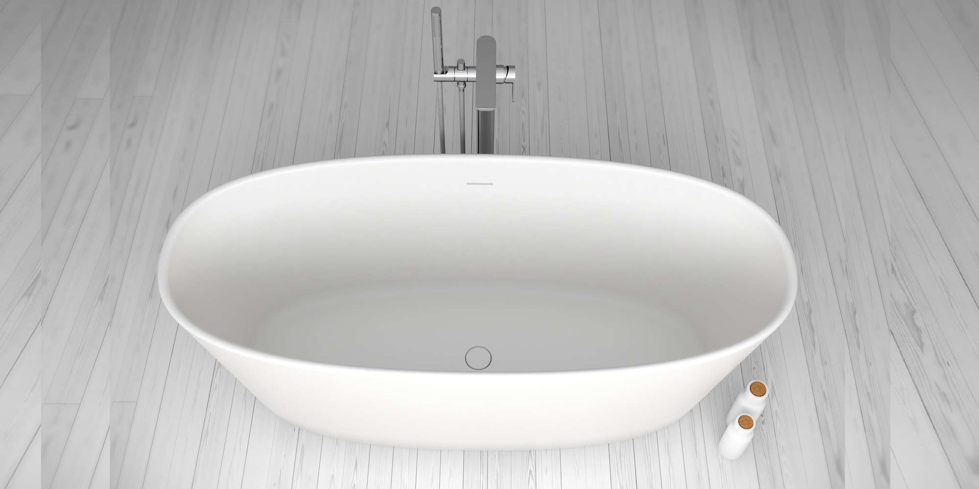 Ванна отдельно стоящая BA004 Inbani Thinthing - Вид №1