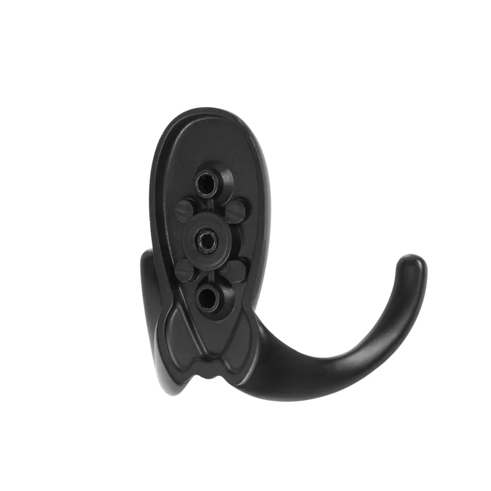 Мебельный крючок N00-N00-MB 13 см ЦАМ черный EDSON STLM-2080507 - Вид №3