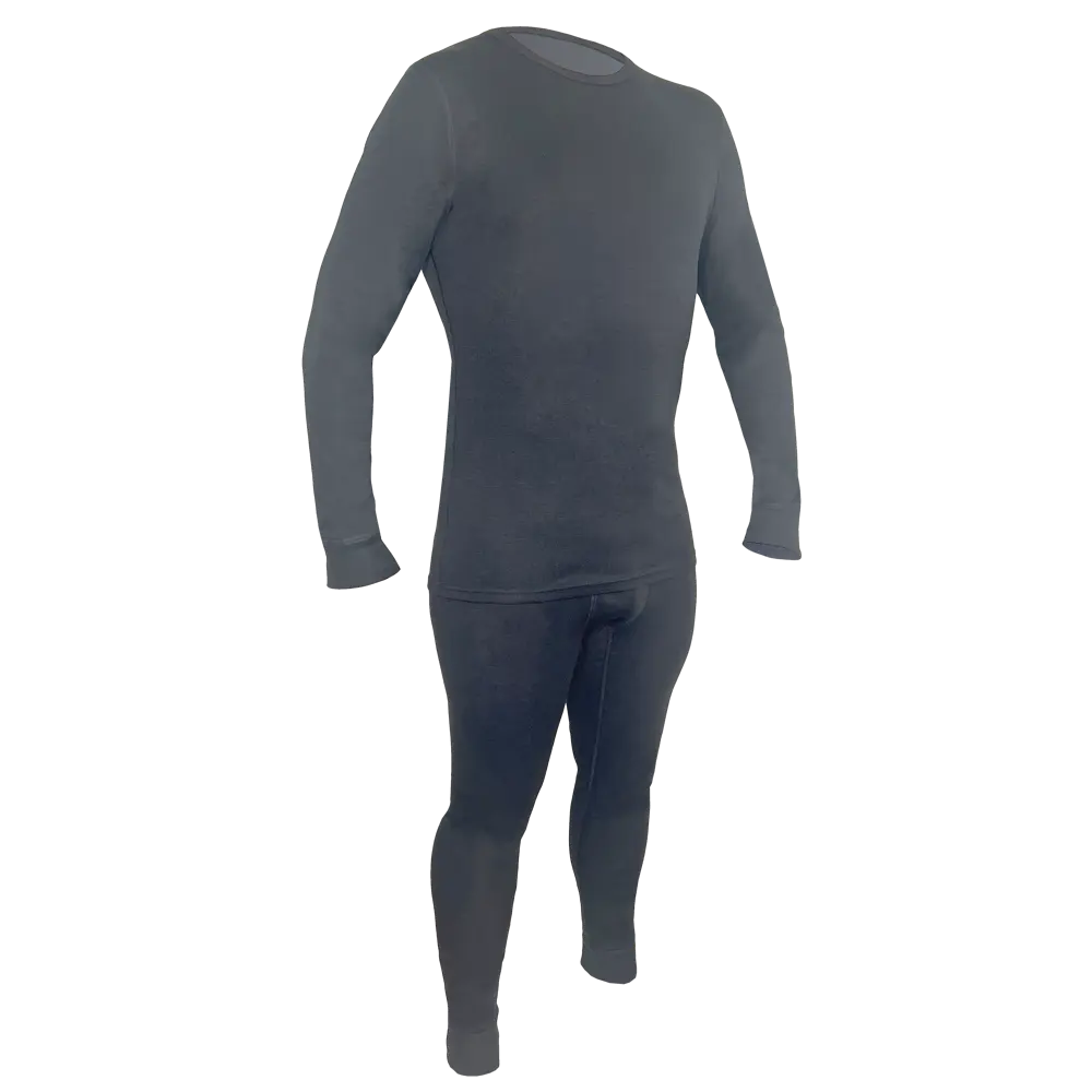 Мужской комплект термобелья THERMOTOUR М.8012 черный L 89398833 Outdoor STLM-1544878
