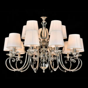 Подвесная люстра Newport 1110+5/C белая NEWPORT ДИЗАЙНЕРСКИЕ 118384 Белый