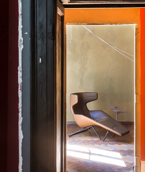 Шезлонг из ткани MOROSO Take A Line For a Walk ARCH-00048983 - Вид №2