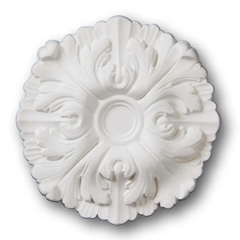 Розетка потолочная полиуретановая М61 D22.5 см 14323715 STLM-2072908 DECOFLAIR  - Вид №1