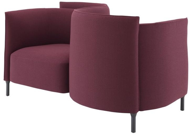 Ligne Roset Кресло из ткани с подлокотниками Hemicycle 14200505 - Вид №1