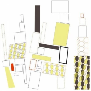 Wall&decò Геометрический Contemporary wallpaper 2010