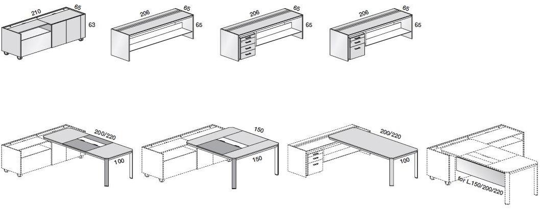 Archiutti Исполнительный стол Darch sun-id-1470135 - Вид №6