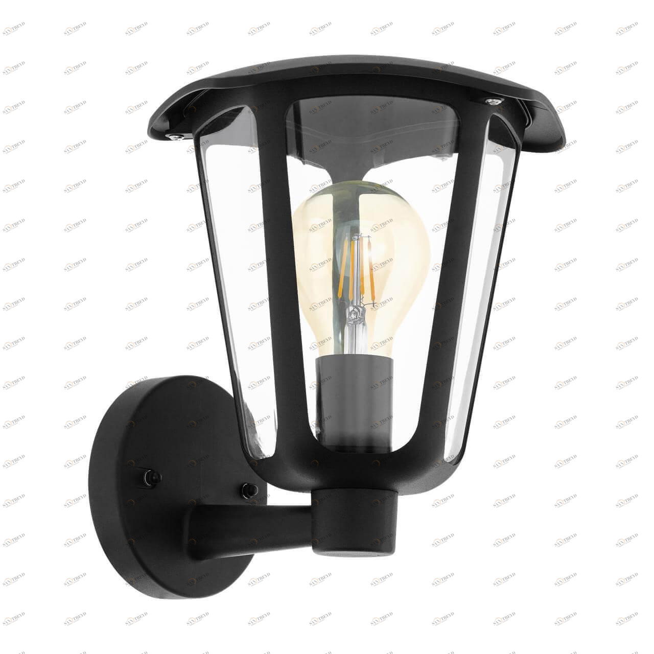 Уличный настенный светильник черный Eglo Monreale 98119 EGLO ФОНАРЬ 00-3898107 Черный 