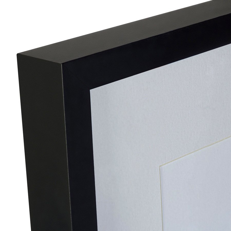 Картина в деревянной раме 52х42 см "Париж, оптимистическая абстракция на черном фоне, 2016г." КАРТИНЫ В КВАРТИРУ  264554 Белый;коричневый;разноцветный  - Вид №4