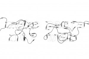 8008215001272 Настенный светильник Neon Art Make Pasta Not War ELECTRORETRO