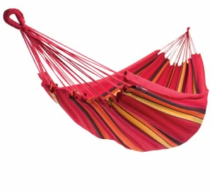 Подвесной гамак одноместный красный с оранжевым Flame IMPEX  132259 Красный