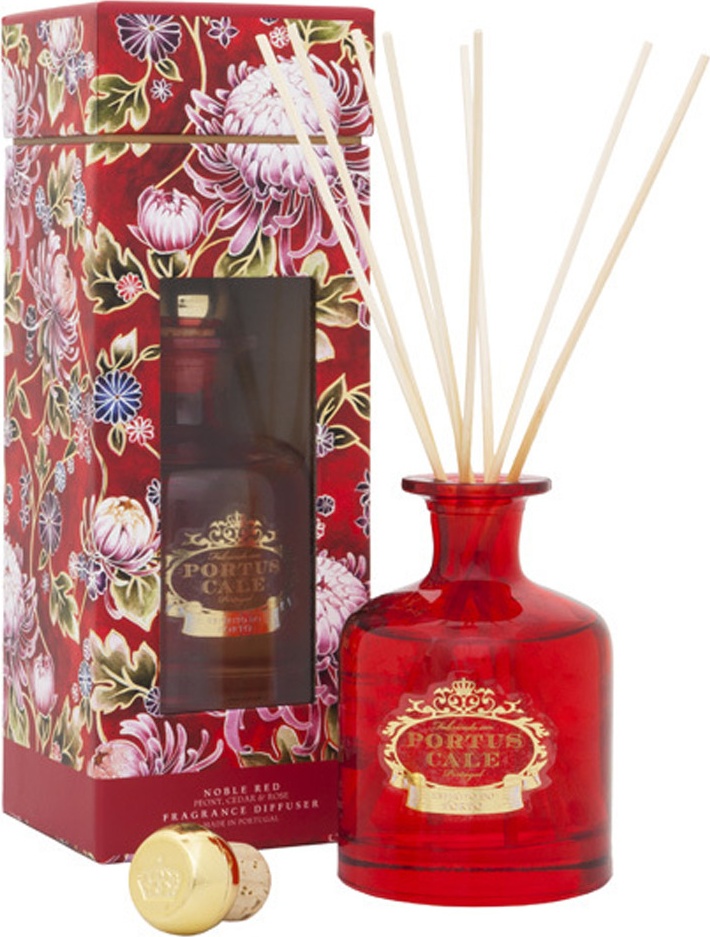 10673710 CASTELBEL Диффузор ароматический CASTELBEL Порт Кале Благородный красный 250мл, красный, стекло Стекло 