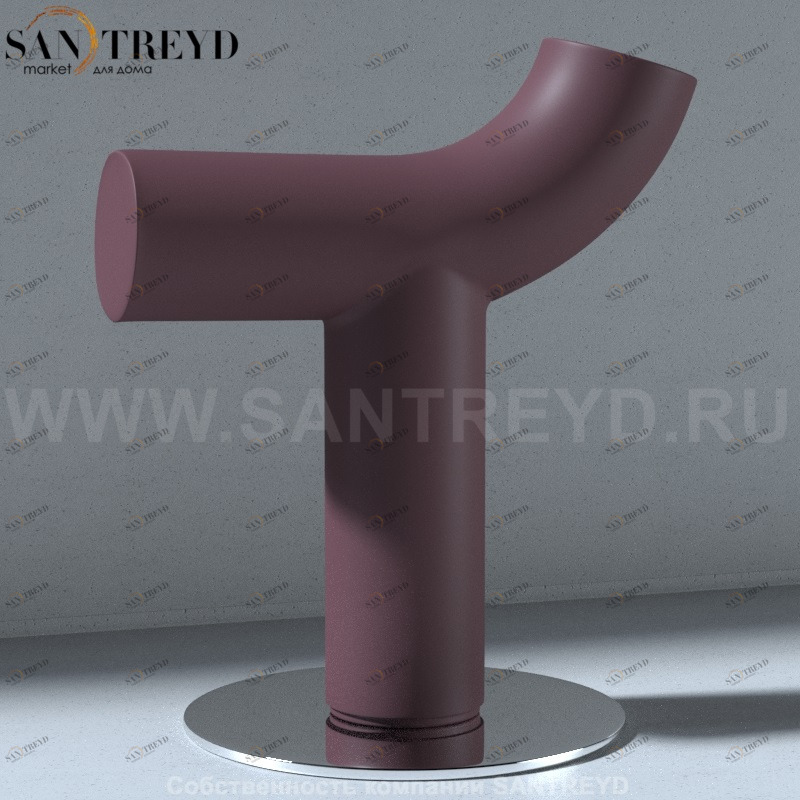 470175 Табурет “Cow” в комплекте с стальным основанием Kerasan Artwork