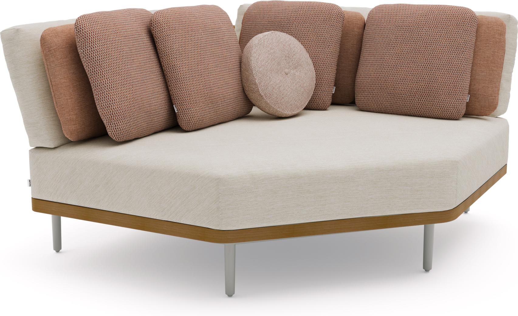 MNST1207 Уголок кремень teak Manutti Flex