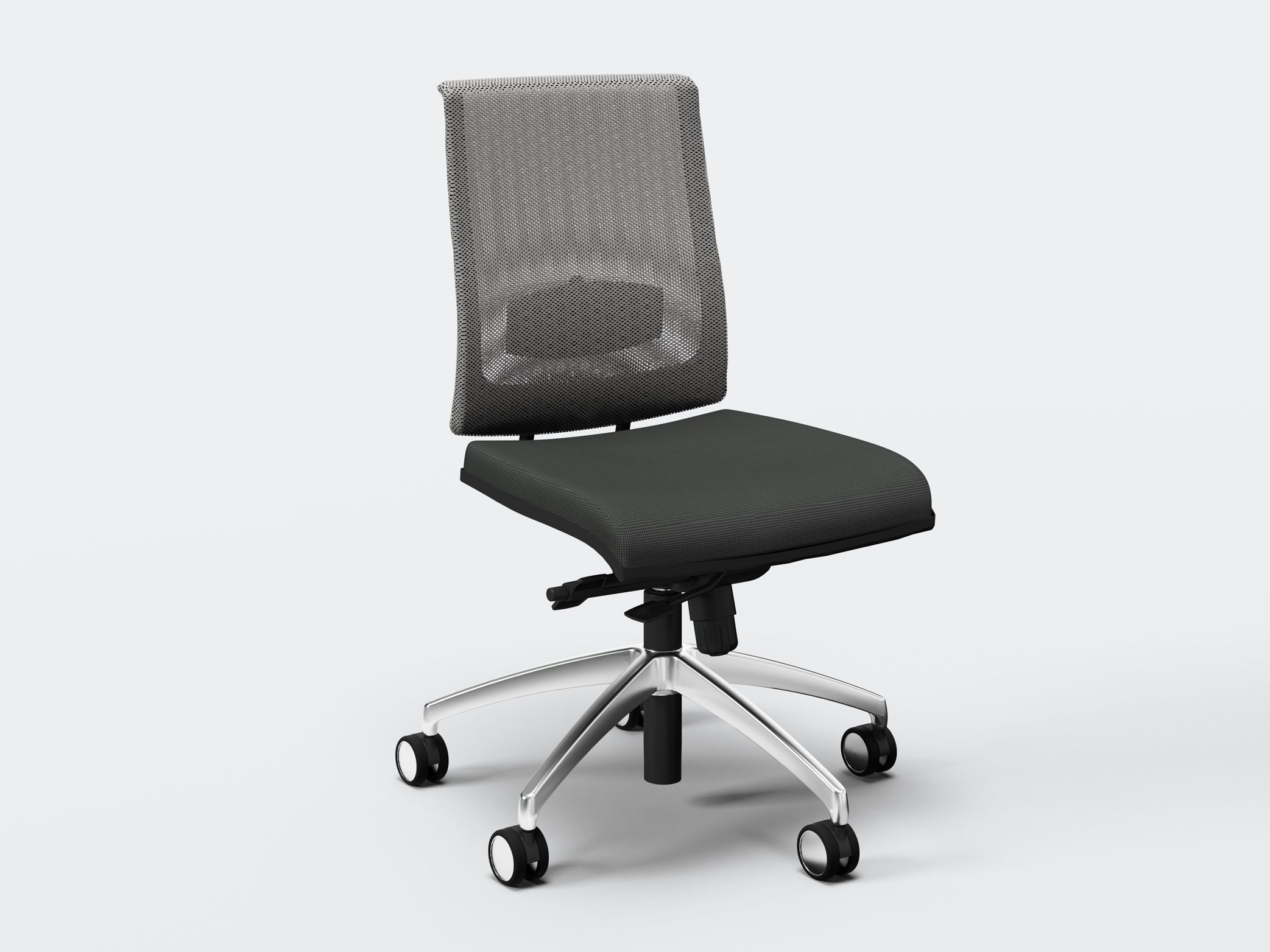 Сетчатое вращающееся офисное кресло Ares Line Zero7 ARCH-00135706 - Вид №1