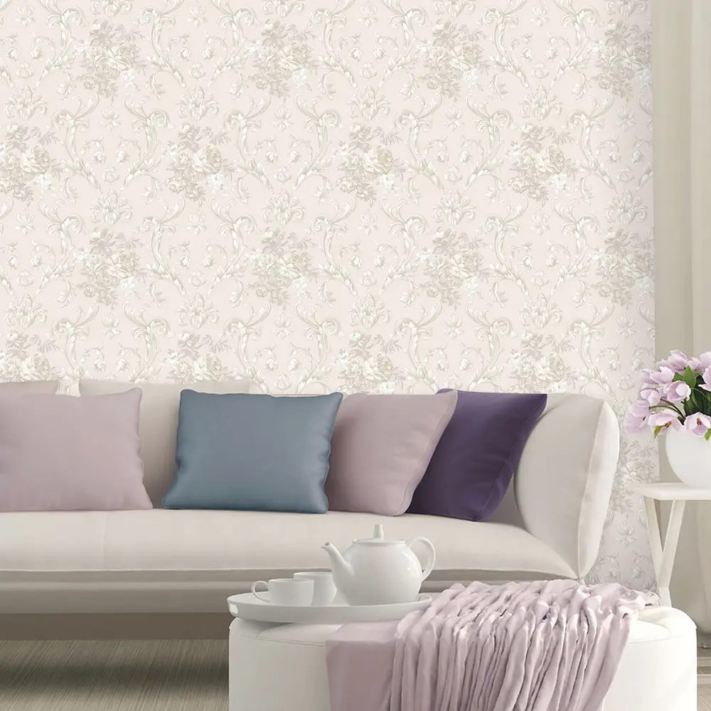 Обои флизелиновые Erismann Elegance бежевые 1.06 м 4391-2 STLM-2051924 - Вид №1