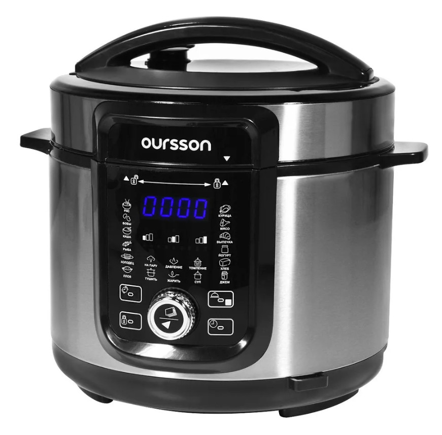 9081569 Мультиварка-скороварка Oursson PM5025PSD/BL черный STDN-0025655 - Вид №2