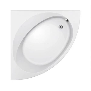 Ванна угловая Nova 120/120 см с гидро и аэромассажем 2NVB3N6