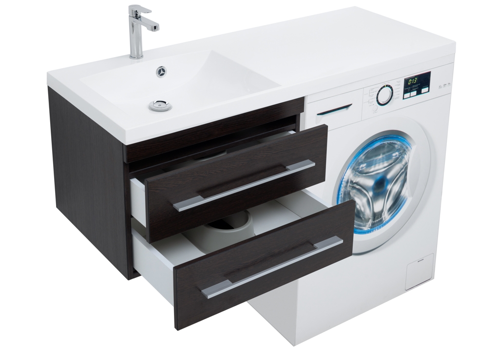 Тумба с раковиной Aquanet Нота 120 L венге 0017148400239565 - Вид №13