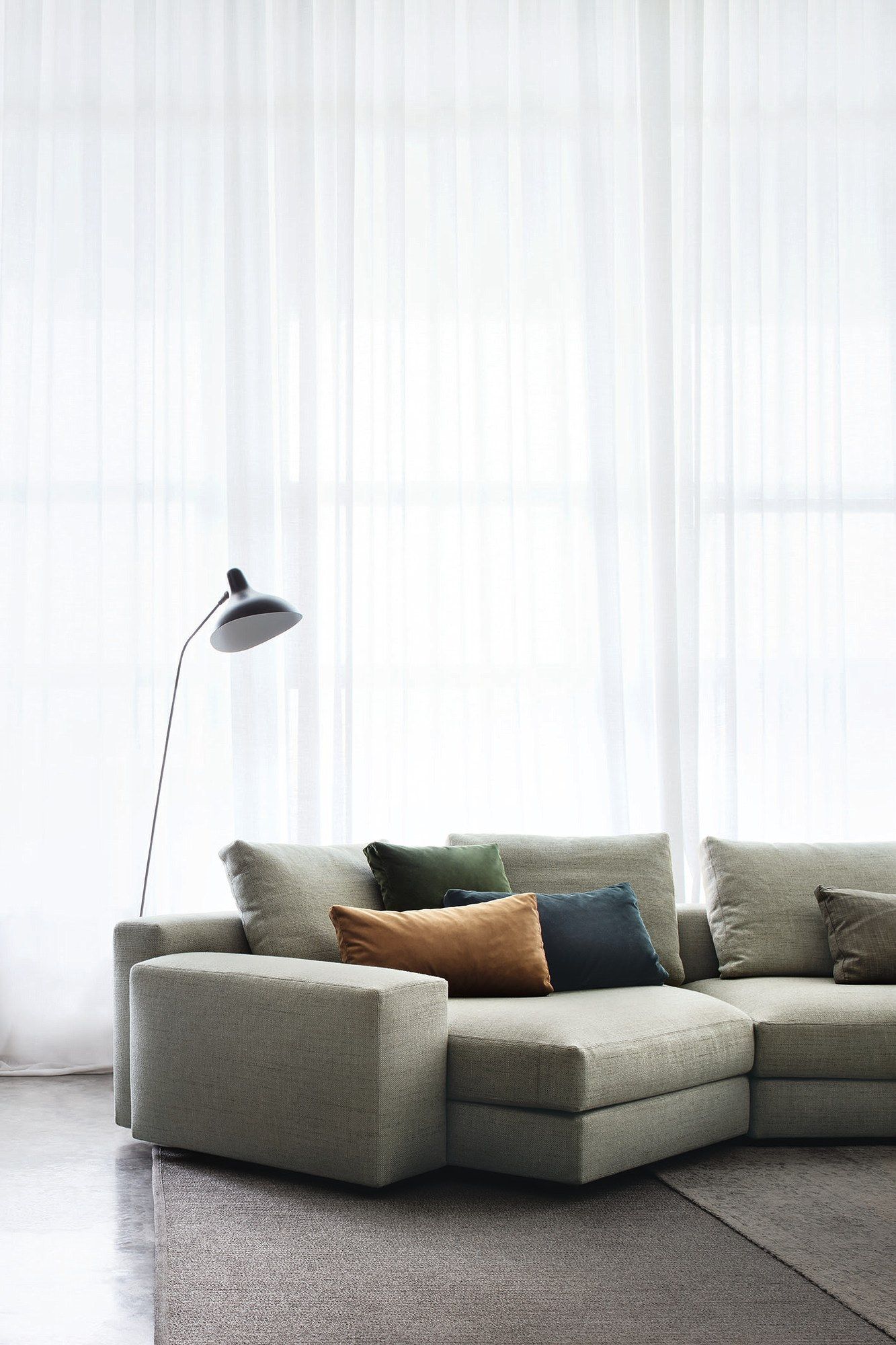 Угловой диван из ткани с полуостровом Lema Venise ARCH-00125173 - Вид №8