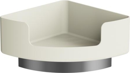 802.03B220 Угловая полка с настенным кронштейном HEWI Edition matt | Polyamid  - Вид №3
