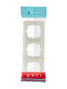 ASTI Рамка 3-ая вертикальная б/вст крем