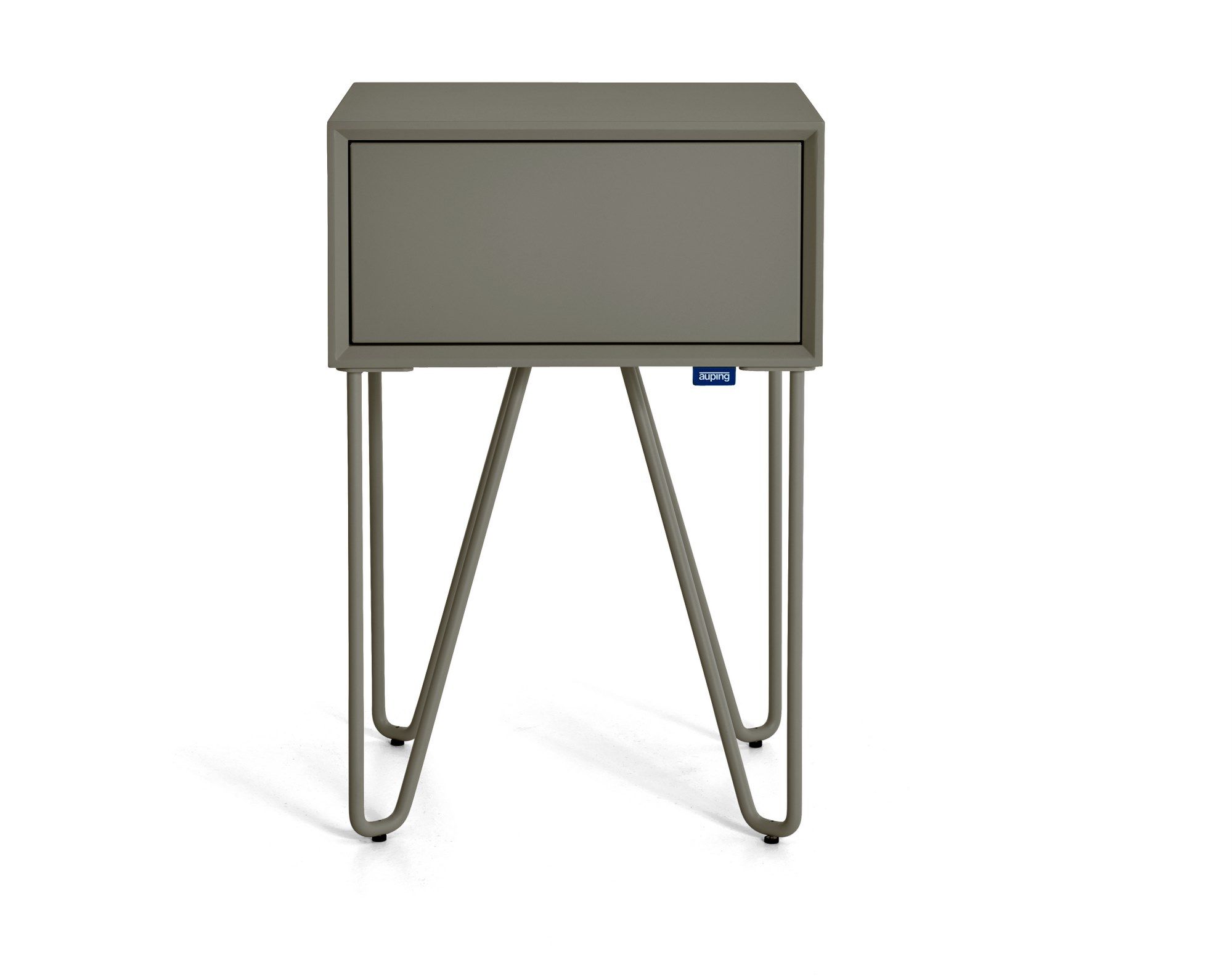 Деревянная и металлическая прикроватная тумбочка с ящиком Auping PIXEL ARCH-00114683 - Вид №7