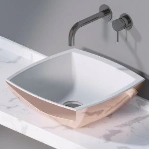 L246257 Накладная раковина на столешницу  квадратная A. e T. Italia SPOT