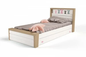 Кровать ABC-KING 190х90 №4MIX BUNNY №4 (с мяг.изнож)