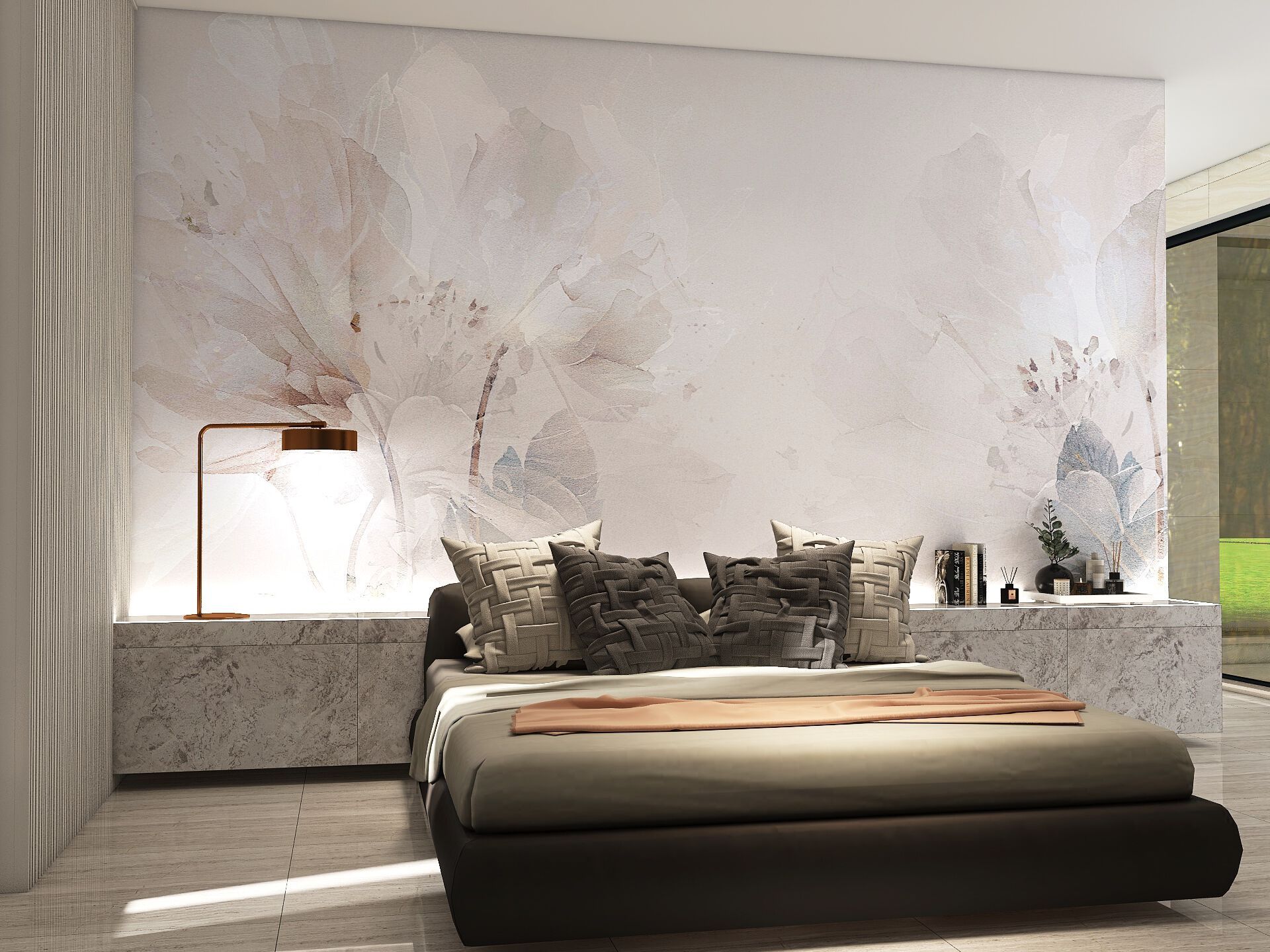 Обои с цветочным узором Rimura 2023 ARCH-00148287