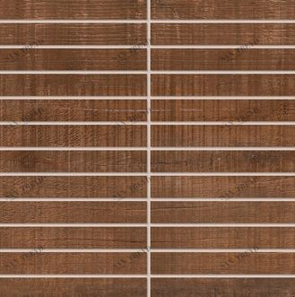 Граните Вуд Эго мозаика темно-коричневый 300x300 Керамика Будущего sun-id-323353