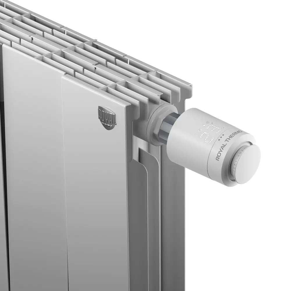 84335010 Термостатическая головка жидкостная Royal Thermo Smart Heat M30x1.5 белая STLM-0048520  - Вид №6
