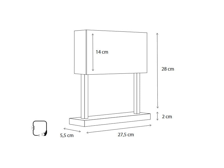 Латунная настольная лампа Authentage Lighting Q-Bri ARCH-00139309 - Вид №2