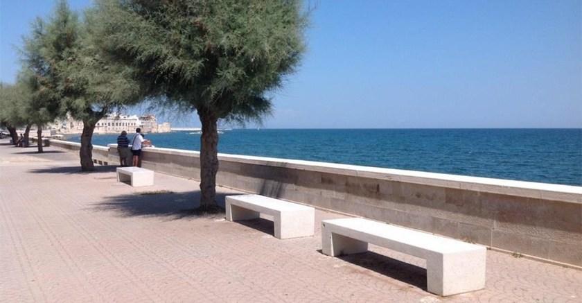 Bellitalia Реконструированная каменная скамья без спинки Eraclea sun-id-1510055 - Вид №1