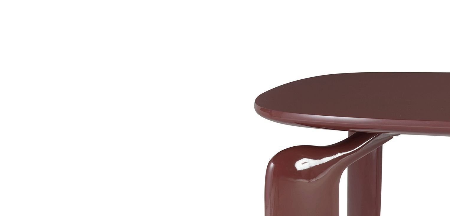 Овальный обеденный стол из МДФ ROCHE BOBOIS Целлюлоза ARCH-00060271 - Вид №2