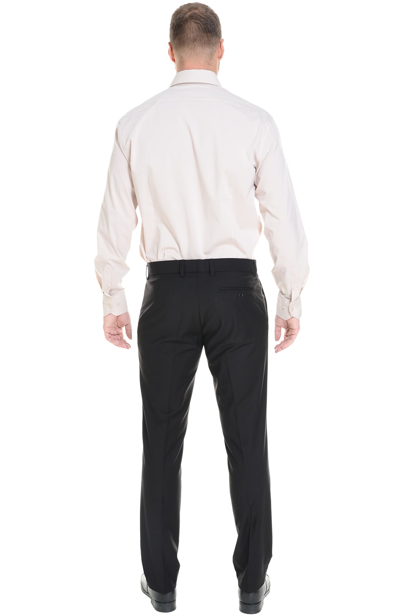 5030097 Рубашка мужская  beige El-Risto  Корпоративная одежда  размер 44/176-182  - Вид №5