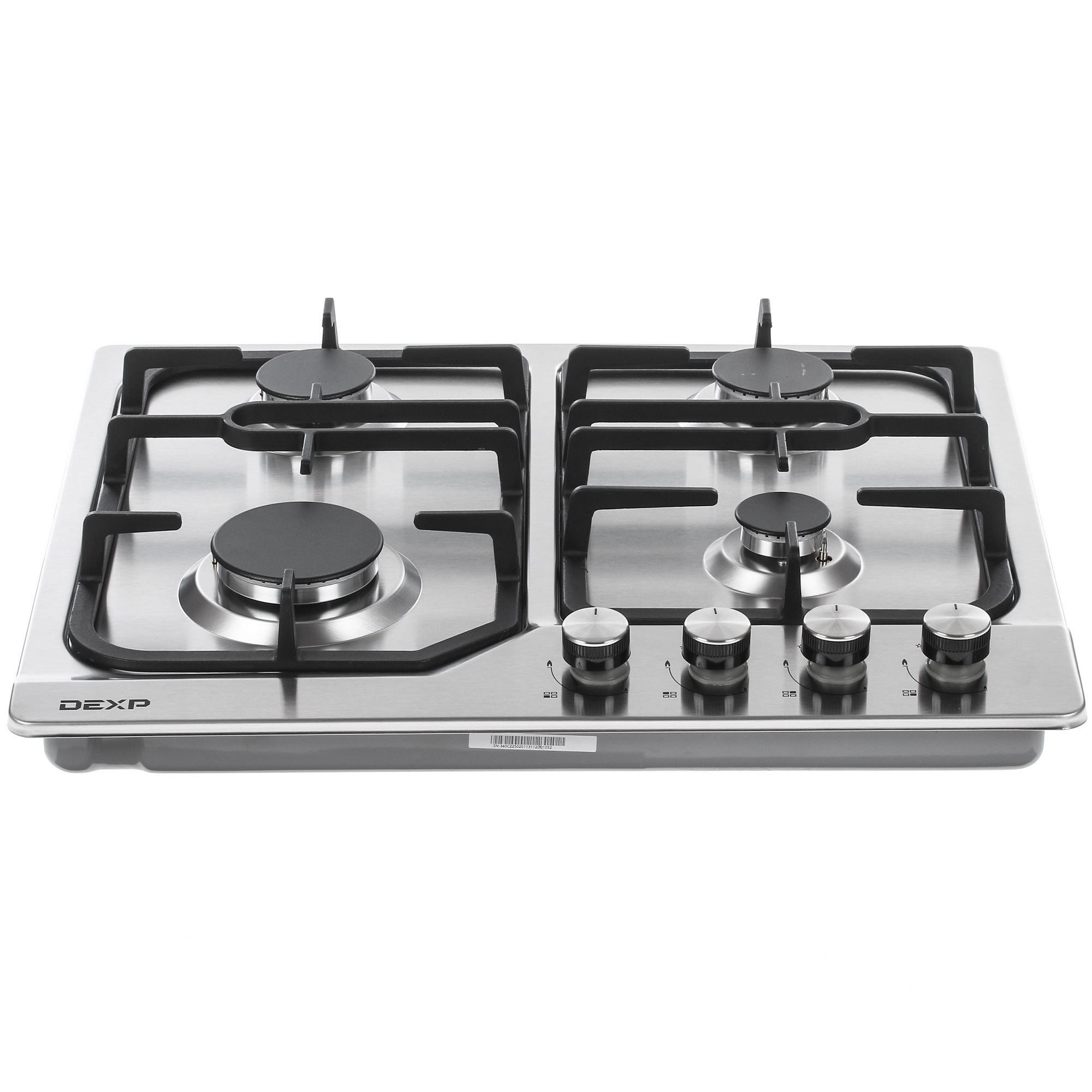 4714670 Газовая варочная поверхность DEXP 12M4GT SS STDN-0082223 - Вид №1