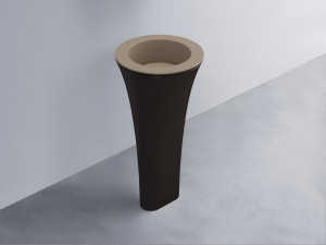 AMLA45-AN+AMPILT-AV+AMCOLT-LV Раковина Amedeo Tondo отдельностоящая cielo Enjoy + Amedeo