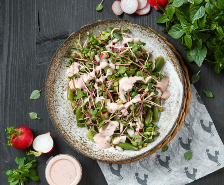 9743 Микс из микрозелени "Смаки Грин" Вкусляндия  - Вид №4