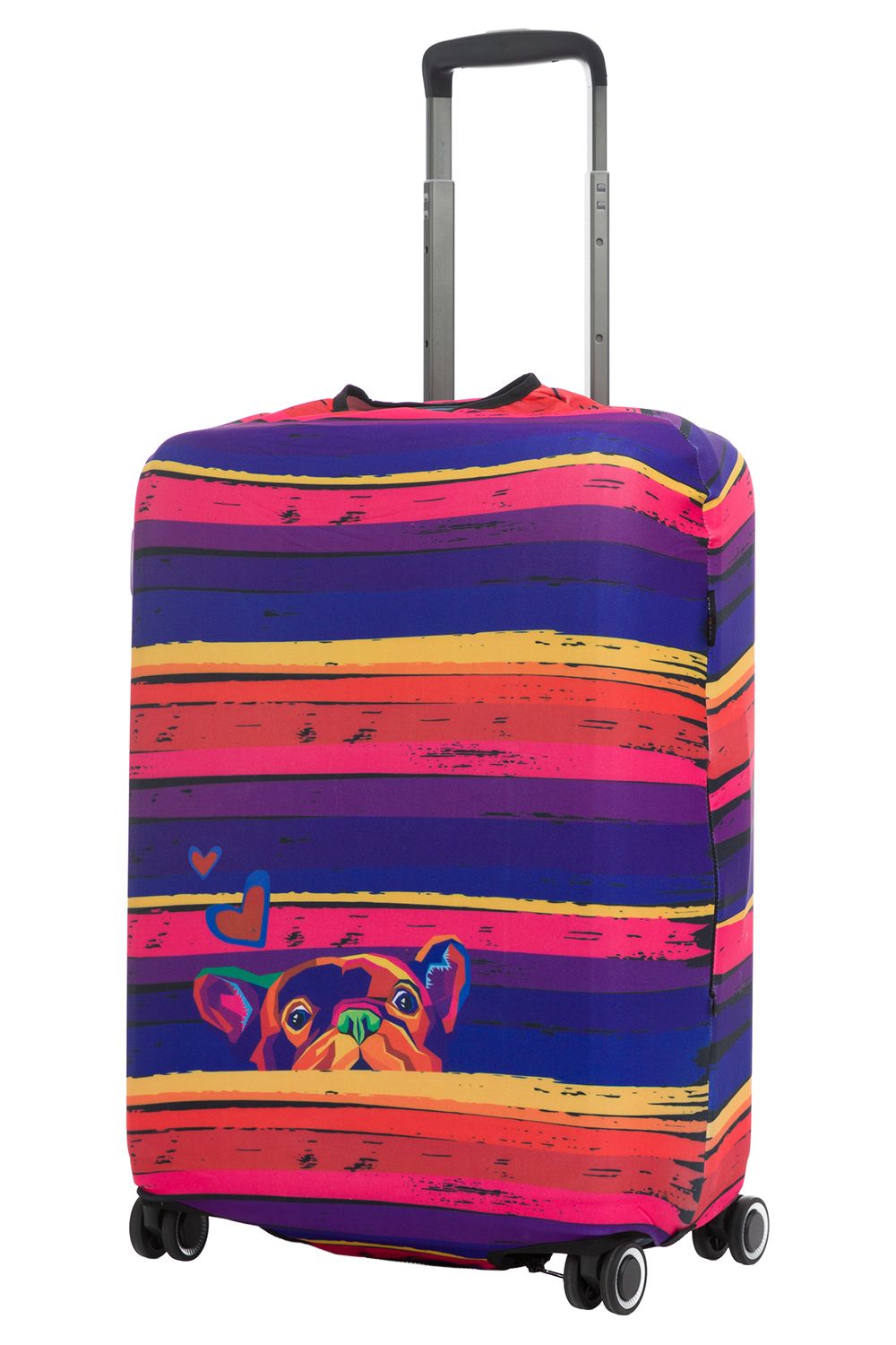 EBHP13-M Чехол для чемодана средний EBHP13 M Bulldog Love Eberhart 