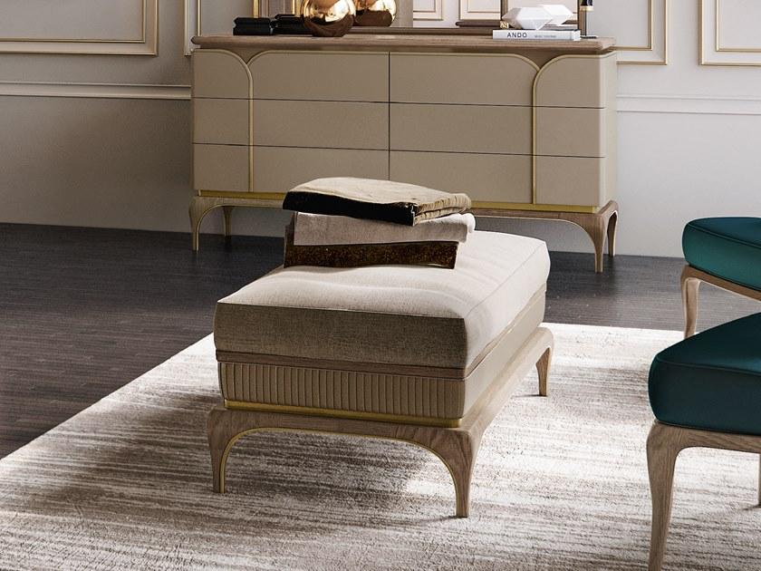 A.R. Arredamenti Мягкая кожаная скамейка Alexander A35 - Вид №1