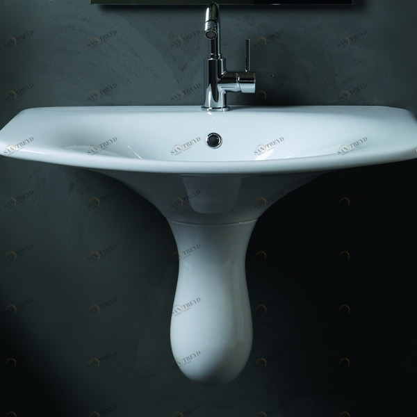 60FO16FO Полупьедестал для раковины овальная Olympia Ceramica FORMOSA