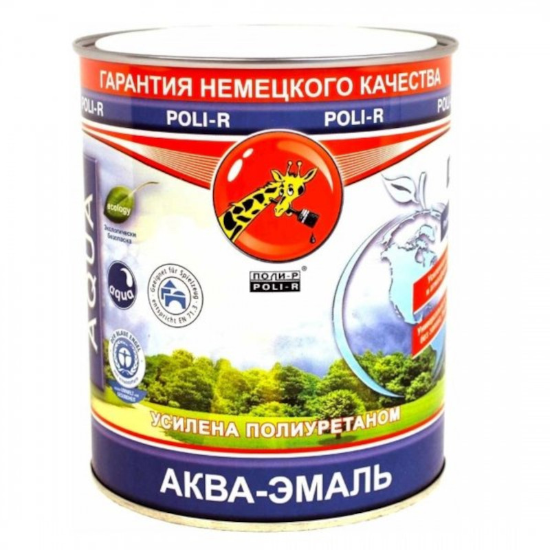 90196891 Аква - эмаль глянцевая 0.75 л STLM-0129560 POLI-R