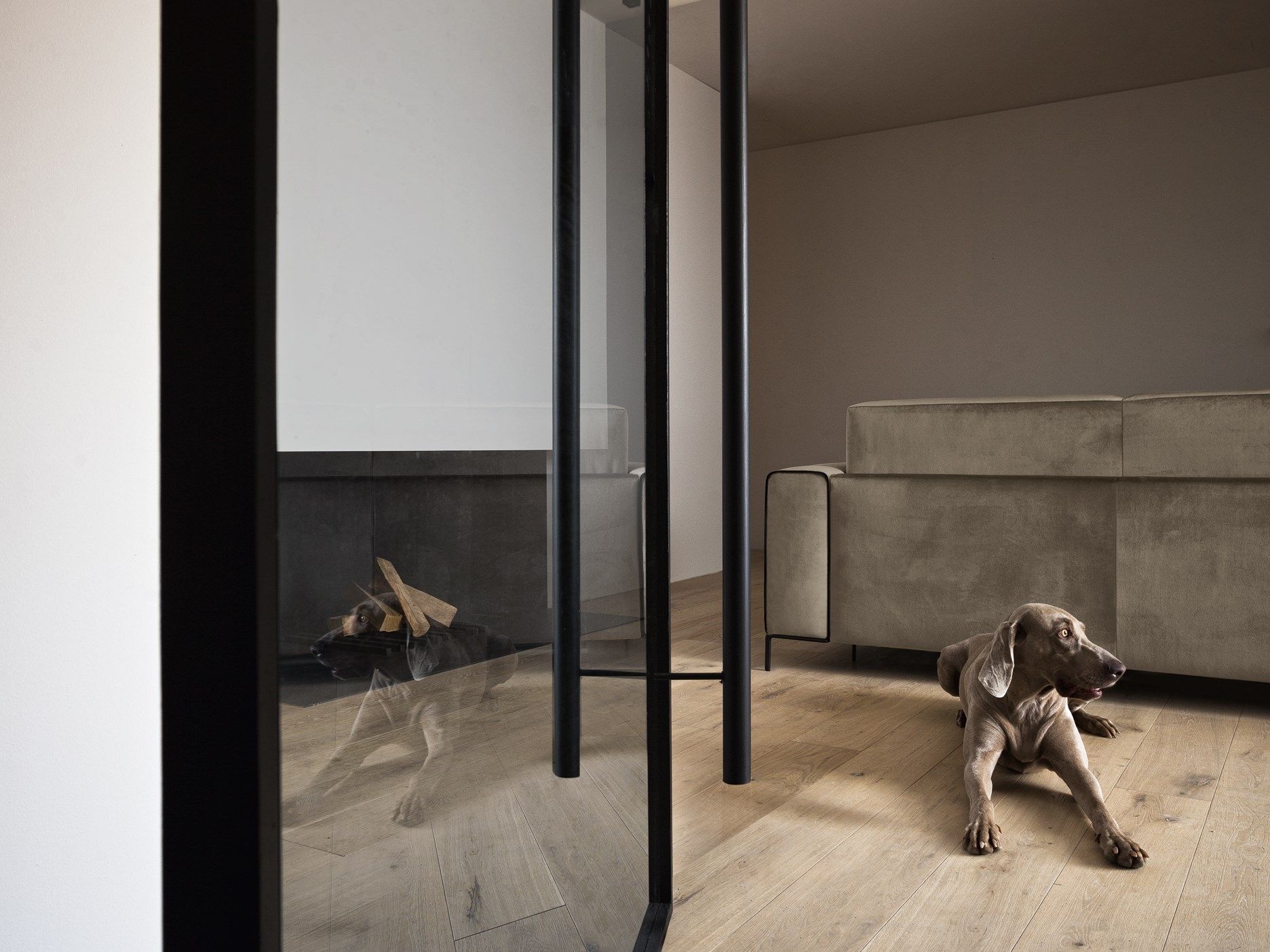 Двуспальный диван-кровать из ткани Felis Day &amp ARCH-00104545 - Вид №3