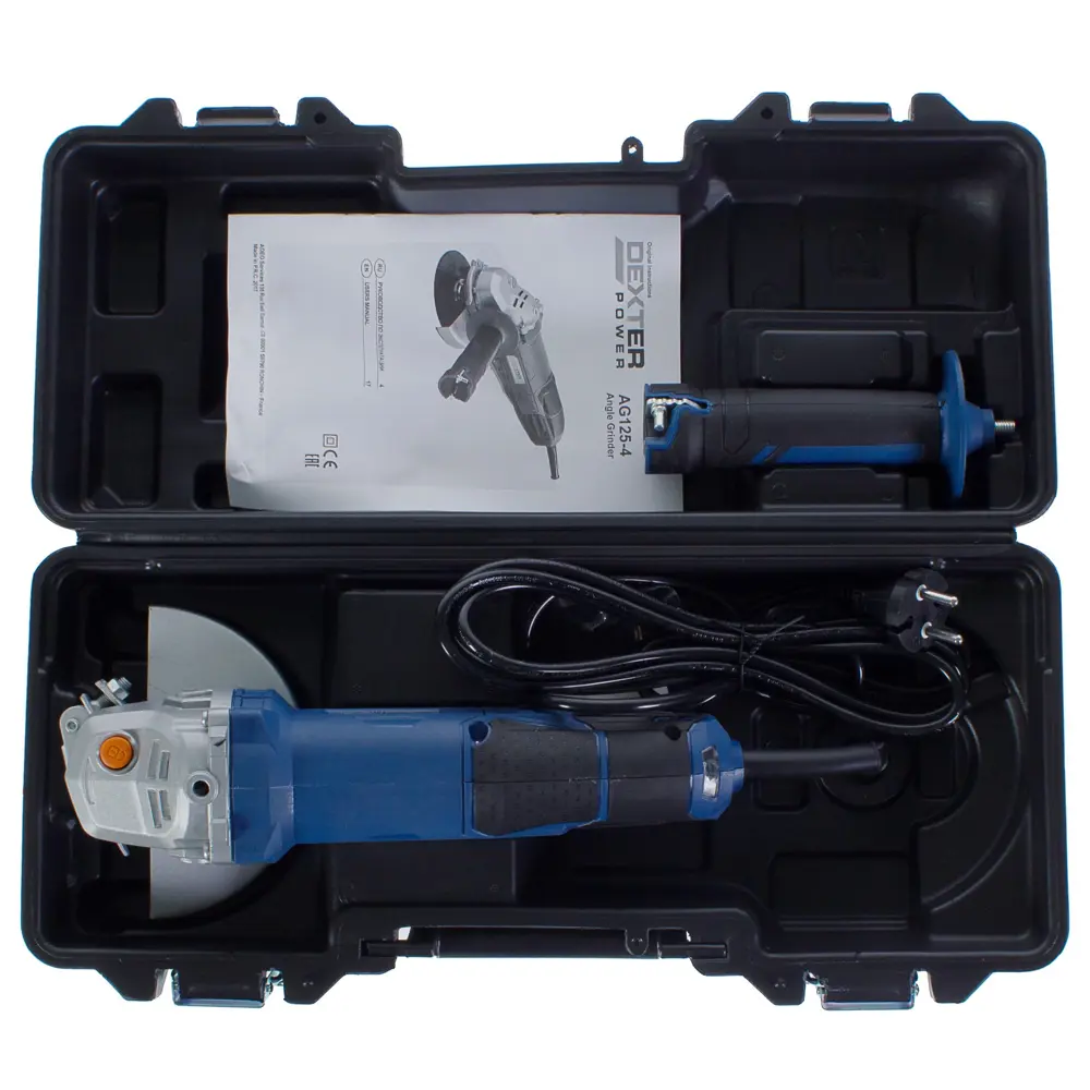 УШМ (болгарка) Dexter Power AG125-4, 800 Вт, 125 мм STLM-2124356 - Вид №4