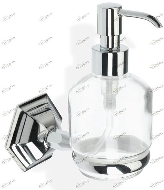 Stilhaus Дозатор мыла со стеклянной стенкой Marte Ma30 Stil Haus