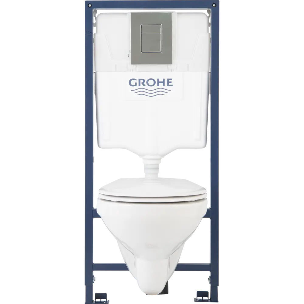 Комплект инсталляция с унитазом и кнопкой Grohe Solido 82714847 STLM-2025658 - Вид №2