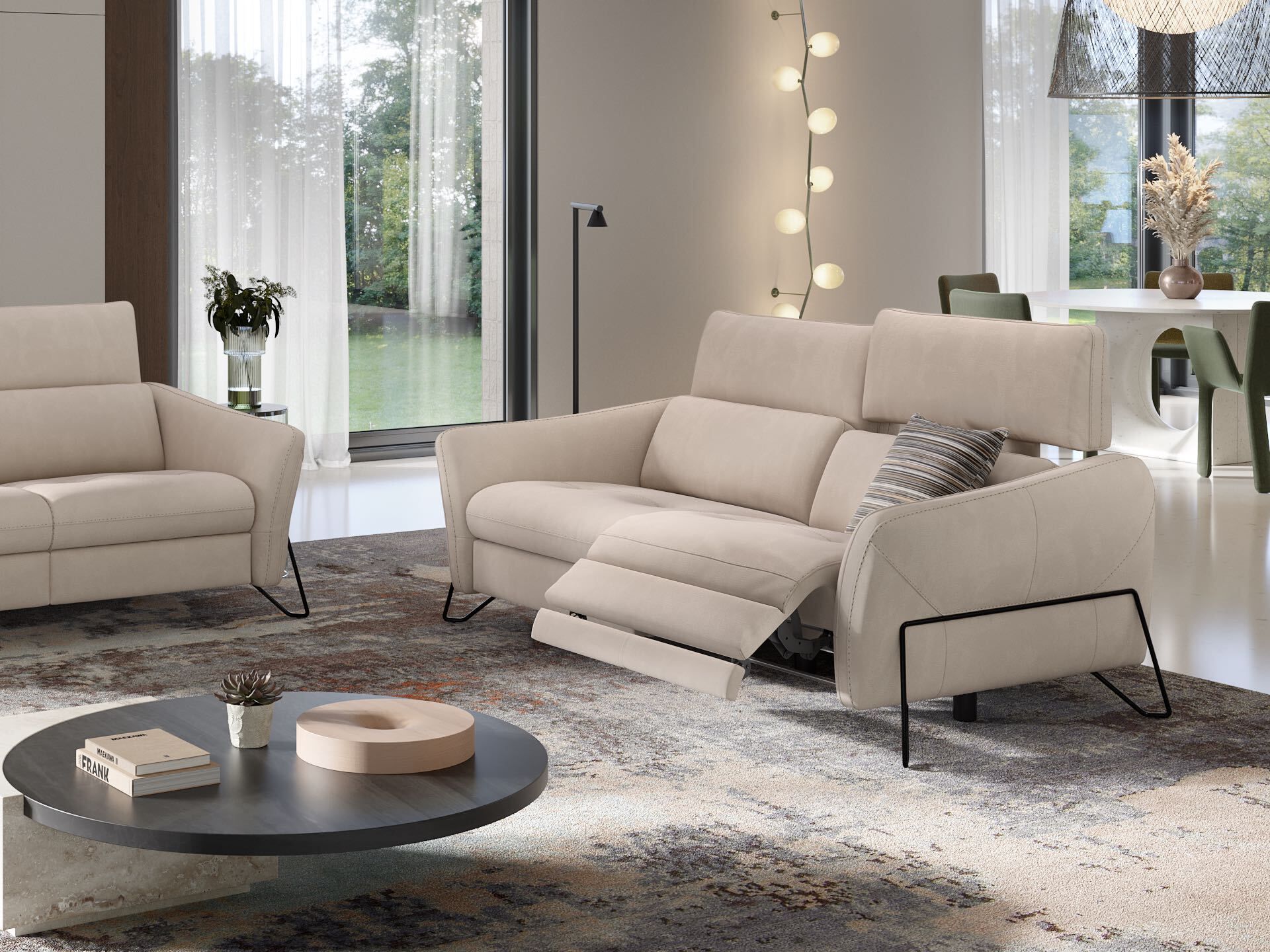 3-местный тканевый диван Sofanella Linares ARCH-00062748 - Вид №1