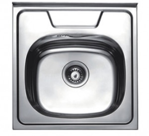 HBD5050-06 Кухонная мойка , сталь микродекор Haiba
