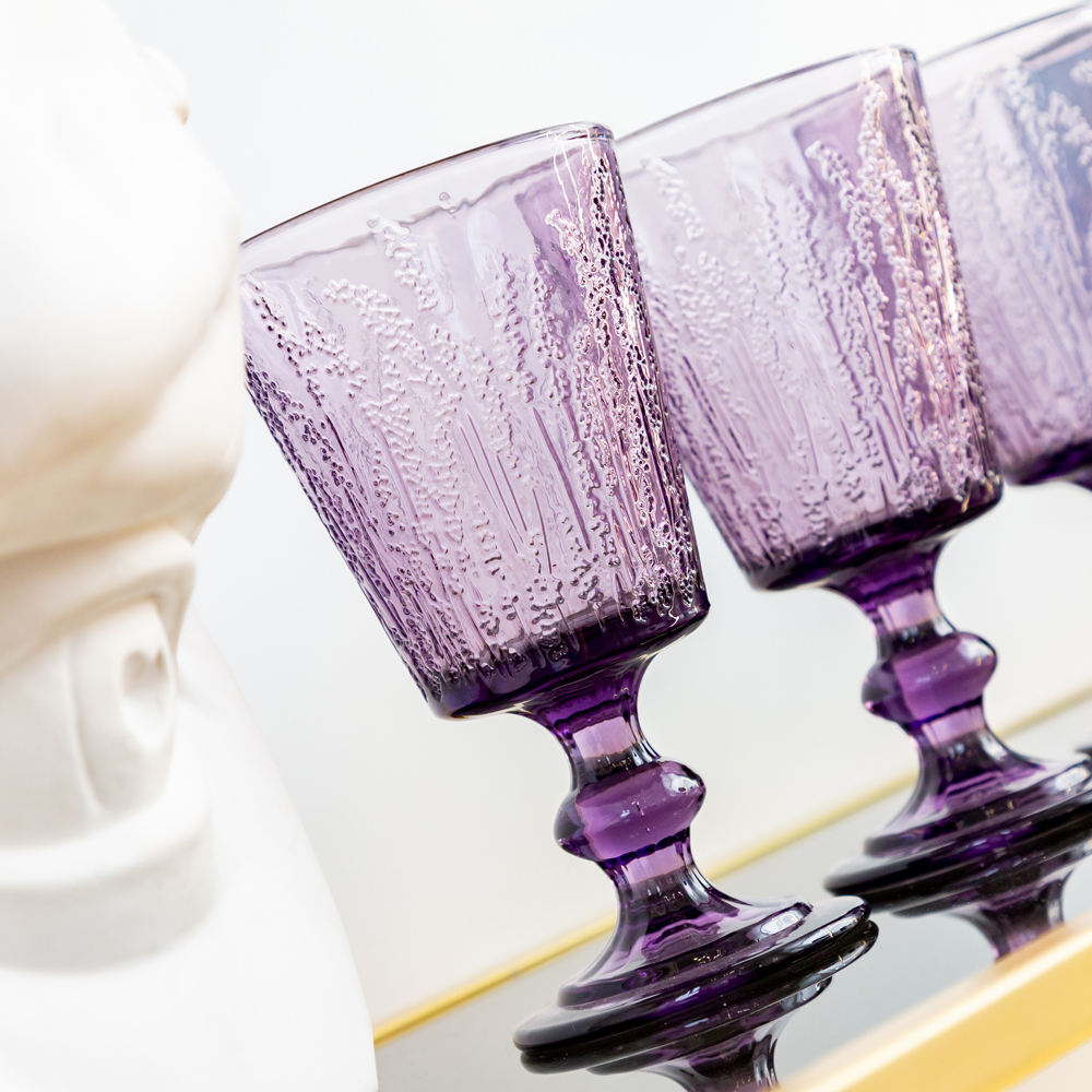 21091713 Комплект бокалов «Лавендер» (6 штук, аметист) Object Desire Светский прием  - Вид №6